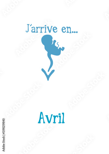 avril bebe arrive enfant foetus enceinte naissance