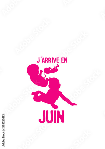 juin bebe arrive enfant foetus naissance enceinte