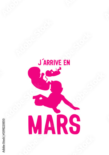 mars bebe arrive enfant foetus enceinte naissance