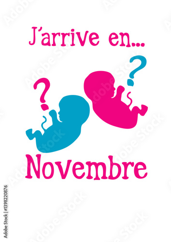 novembre bebe arrive fille gars interrogation enceinte naissance