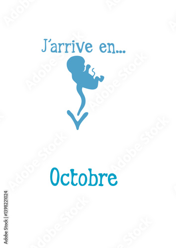 octobre bebe arrive enfant foetus enceinte naissance