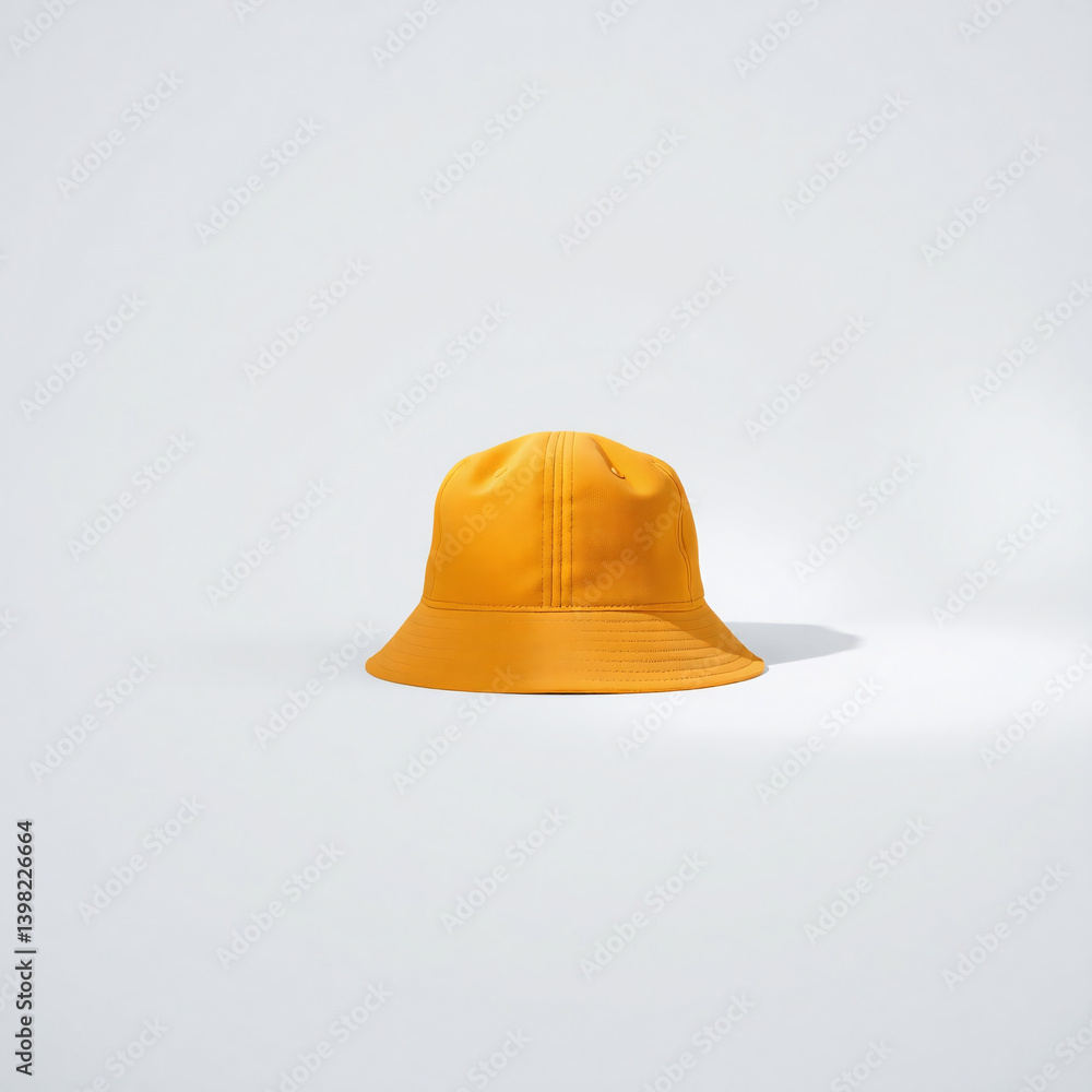Fototapeta premium yellow bell isolated on white background
