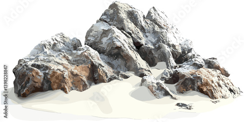 reef rock beaches sand transparent background png, coastal scenery, tropical waves, clear blue water, sea landscape, sandy beach, ocean life, marine environment, beach vacation spots