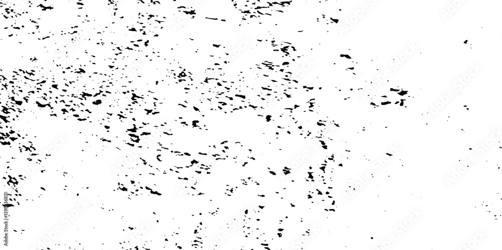 Distress urban overlay spotted concrete grain surface grainy noise rust wall grunge black splatter and white background. damaged chalk crack rough ink wall texture. Distress urban overlay spotted concrete grain surface grainy noise rust wall grunge black splatter and white background. damaged chalk crack rough ink wall texture.