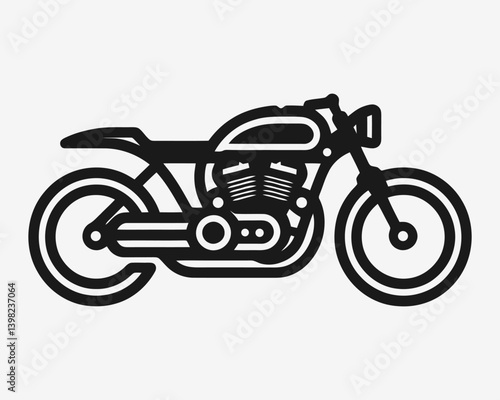 vintage motor bike