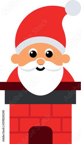 cartoon santa claus