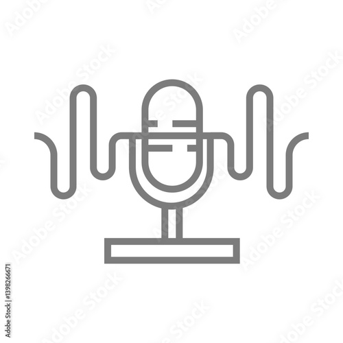 Talk Radio Icon Design