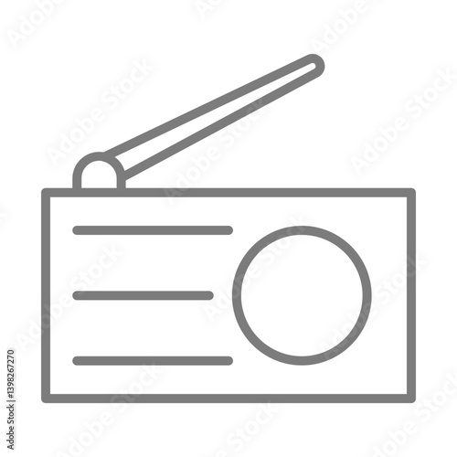 Photos Shortwave Radio Icon Design