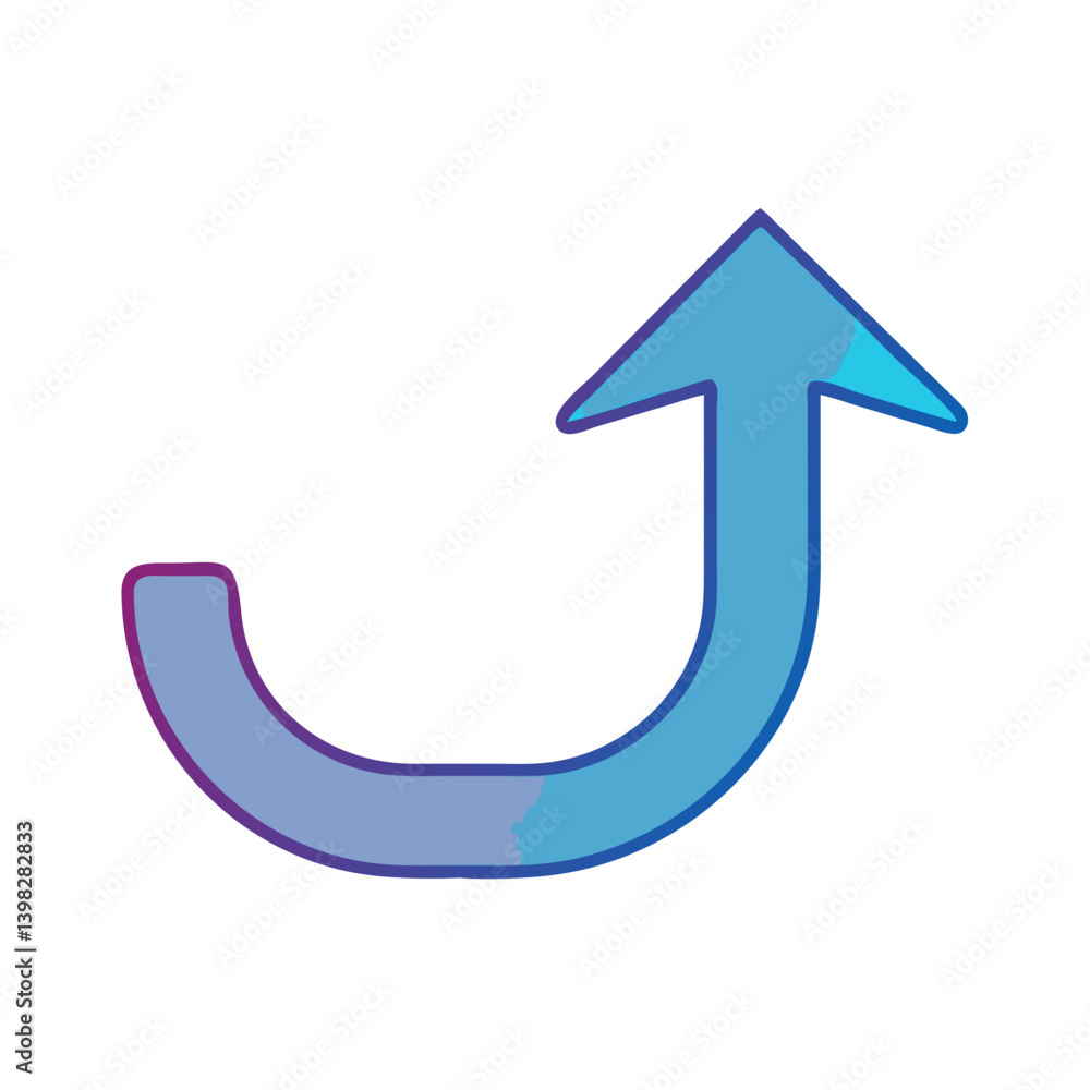curved arrow icon, curved arrow vector illustration-simple illustration of curved arrow, perfect for curved arrow logos and icons curved arrow icon, curved arrow vector illustration-simple illustration of curved arrow, perfect for curved arrow logos and icons