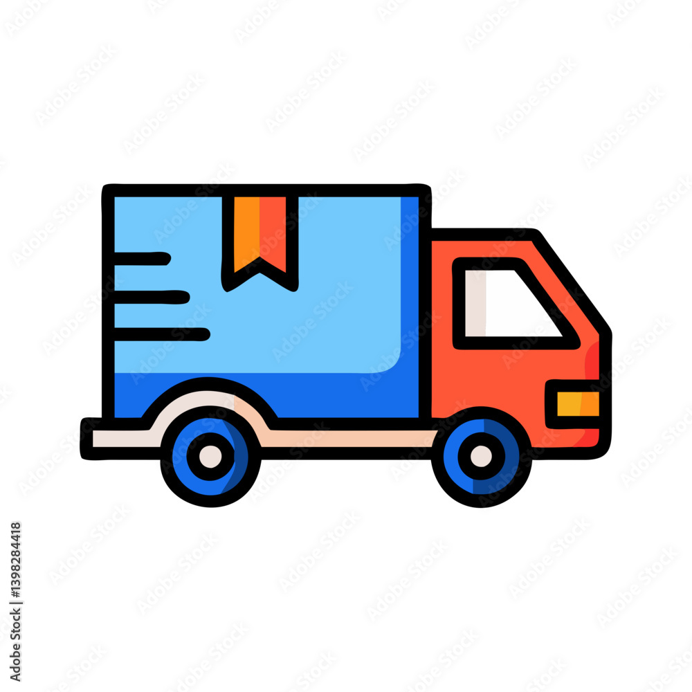 delivery truck icon, delivery truck vector illustration-simple illustration of delivery truck, perfect for delivery truck logos and icons delivery truck icon, delivery truck vector illustration-simple illustration of delivery truck, perfect for delivery truck logos and icons