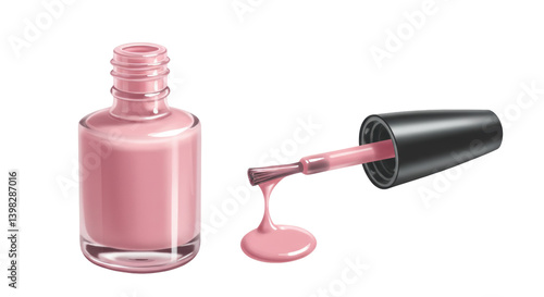 Isolated Nail Polish