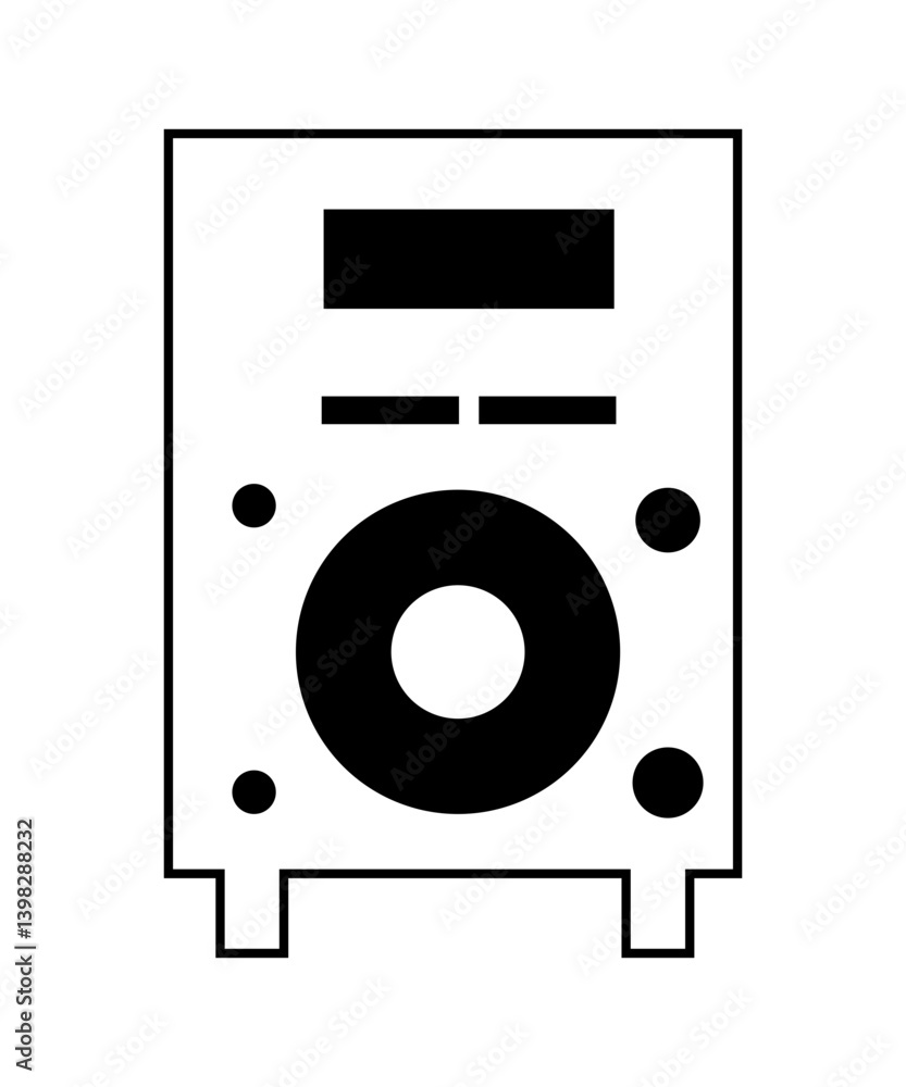 Fototapeta premium Speaker icon