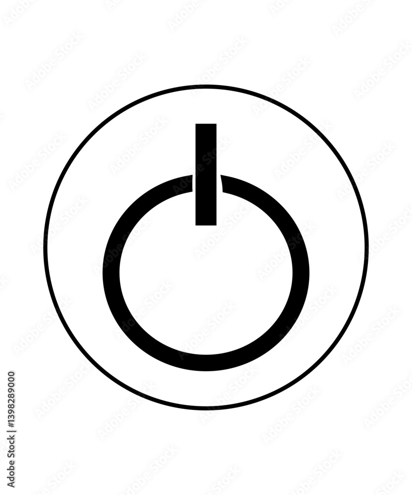 Power button icon Power button icon