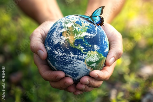 World environment day celebrates the ESG concept, which encompasses Environmental Social Corporate Governance, through activities like tree care and planting, and CSR, with a green earth on a