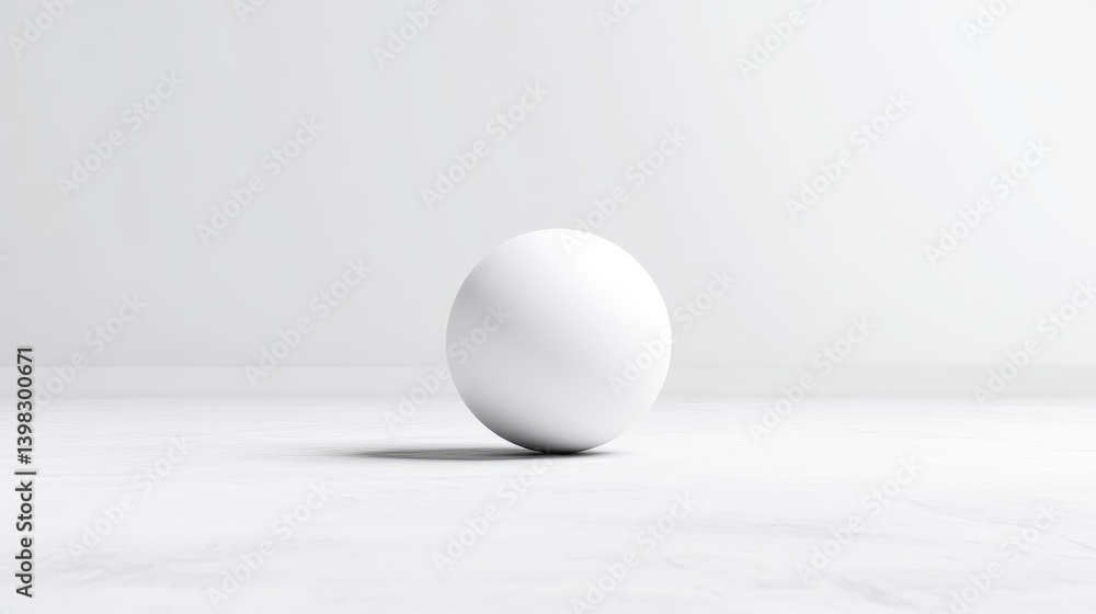 White Sphere Minimalist Studio Setup, High-key lighting, Centered composition, Smooth surface, Resting quietly, White backdrop, Pure bright tones, Ideal for product display White Sphere Minimalist Studio Setup, High-key lighting, Centered composition, Smooth surface, Resting quietly, White backdrop, Pure bright tones, Ideal for product display