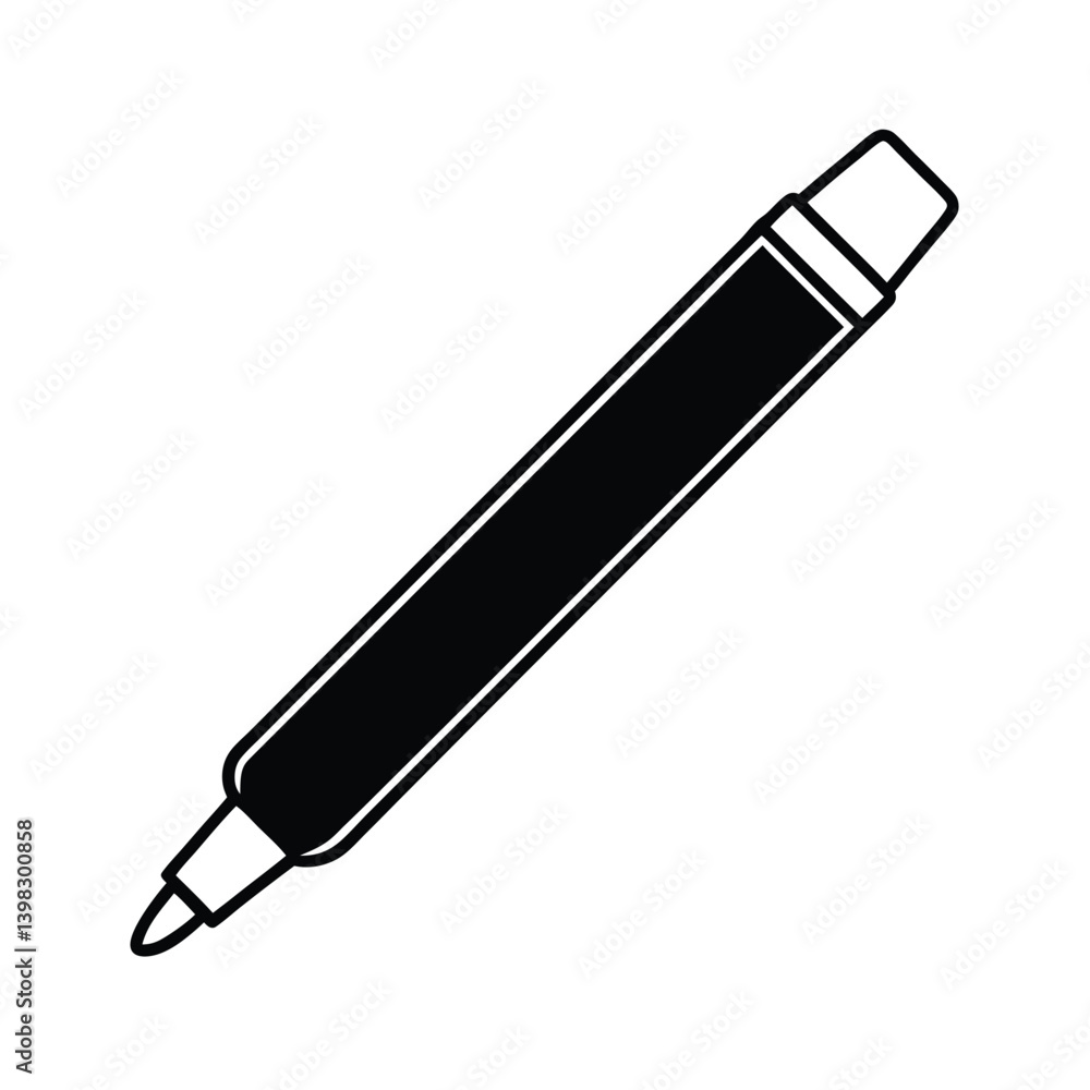 Fototapeta premium creative ink pen