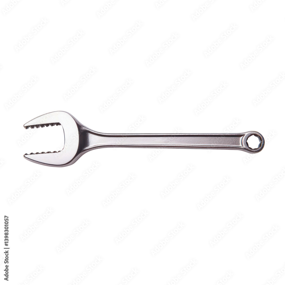 Wrench tool maintenance action in a workshop environment close-up view detailed insight Wrench tool maintenance action in a workshop environment close-up view detailed insight