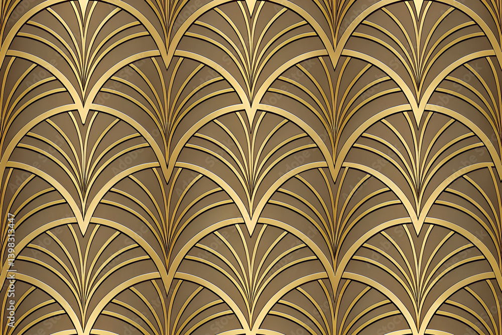 Shiny gold New pattern Shiny gold New pattern