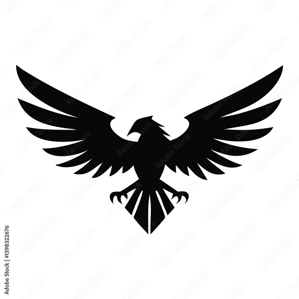 Obraz premium Black Phoenix Logo Images