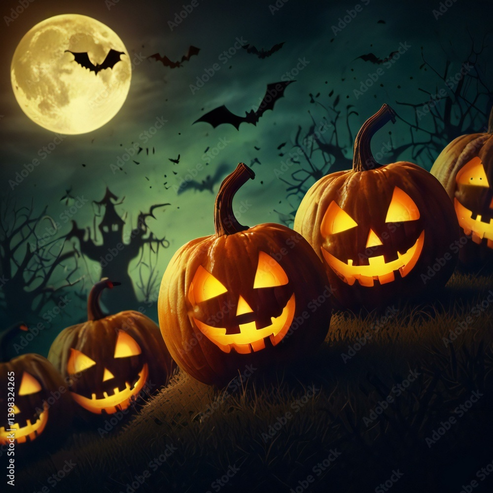 halloween background with pumpkin halloween background with pumpkin