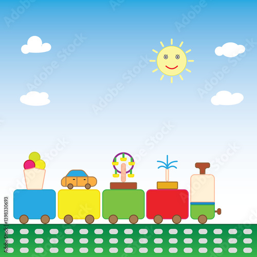 Calming Train Design for Children