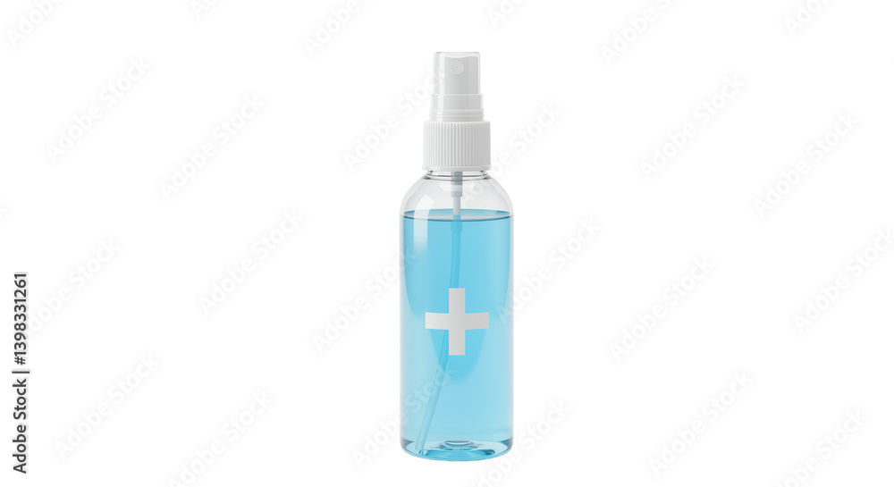 Isolated antiseptic spray Isolated antiseptic spray