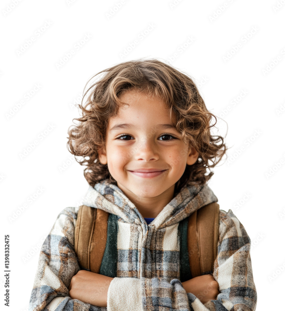 Cheerful boy smiling portrait playful atmosphere perspective. Isolated on transparent background, png. Cheerful boy smiling portrait playful atmosphere perspective. Isolated on transparent background, png.