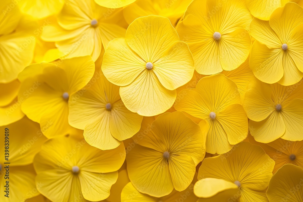 A close-up view of vibrant yellow flowers, radiating joy and positivity, perfect for spring-themed projects.
