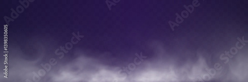 	
Realistic white smoke on transparent background with soft swirling effect, misty fog, airy vapor, atmospheric haze, drifting smog, subtle steam, floating cloud, delicate fumes.
