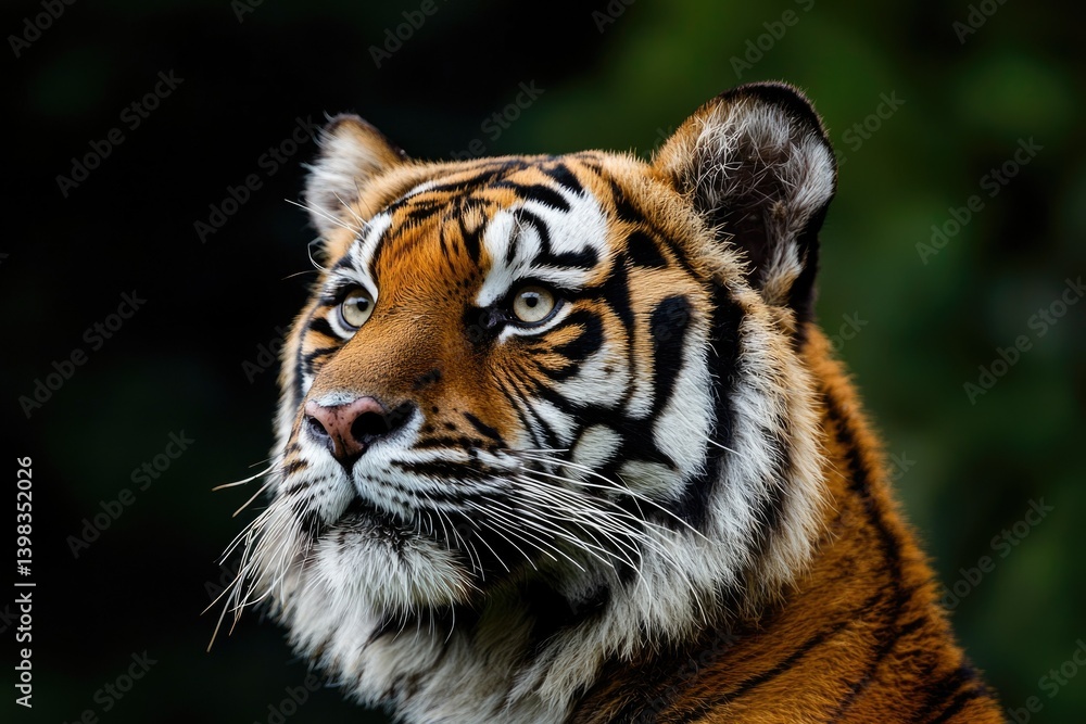 Obraz premium Close-up of tiger's head