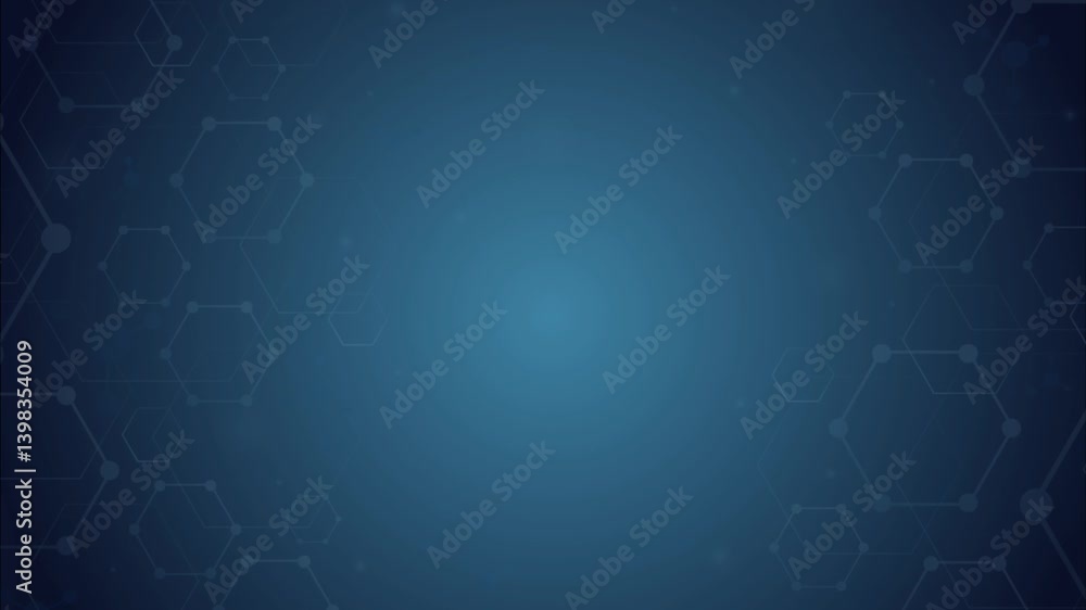 Animation of structural chemical formulas on a dark blue background .Geometric abstract background with hexagons. Medicine, science and technology. 4K background footage Animation of structural chemical formulas on a dark blue background .Geometric abstract background with hexagons. Medicine, science and technology. 4K background footage