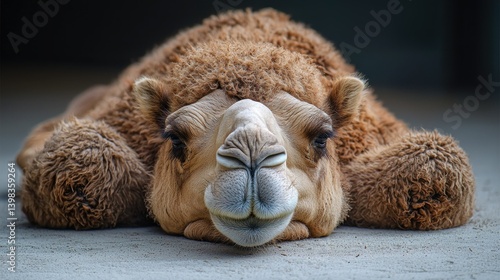 Resting Camel: A Moment of Tranquility