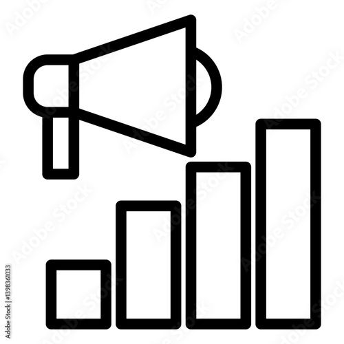   marketing vector icon