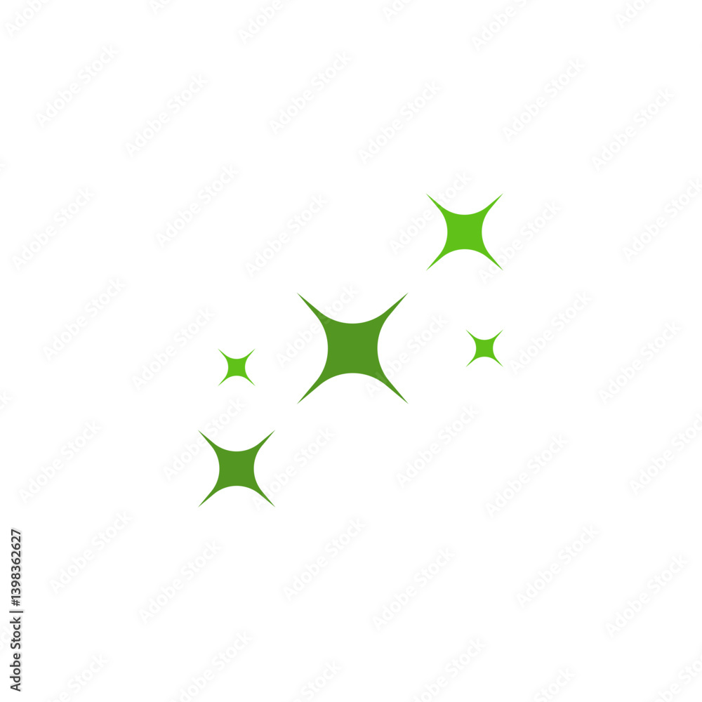 Obraz premium World earth day stars. Vector illustration
