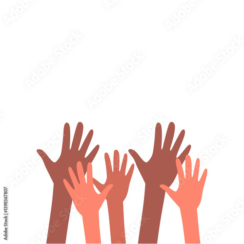 Women's History Month With Hands