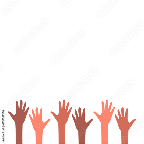 Women's History Month With Hands