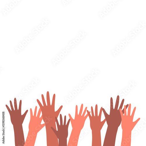 Women's History Month With Hands