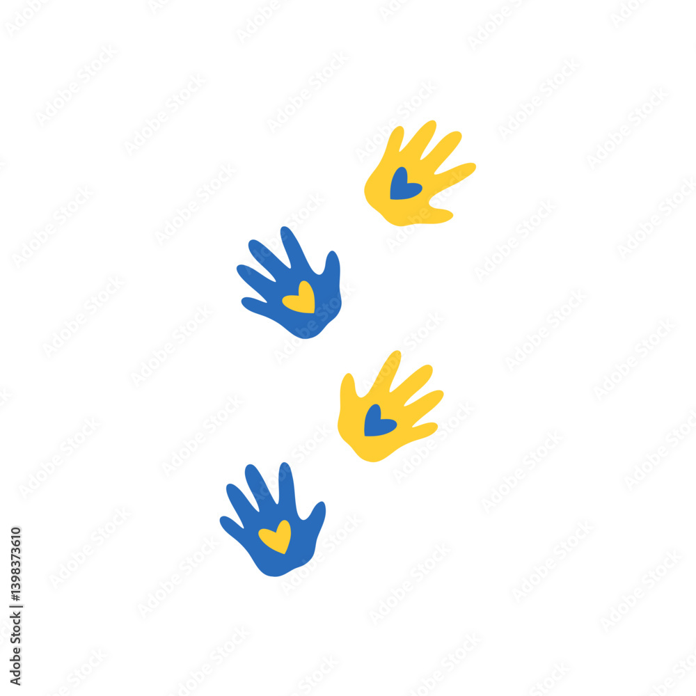Fototapeta premium World down syndrome day awareness concept