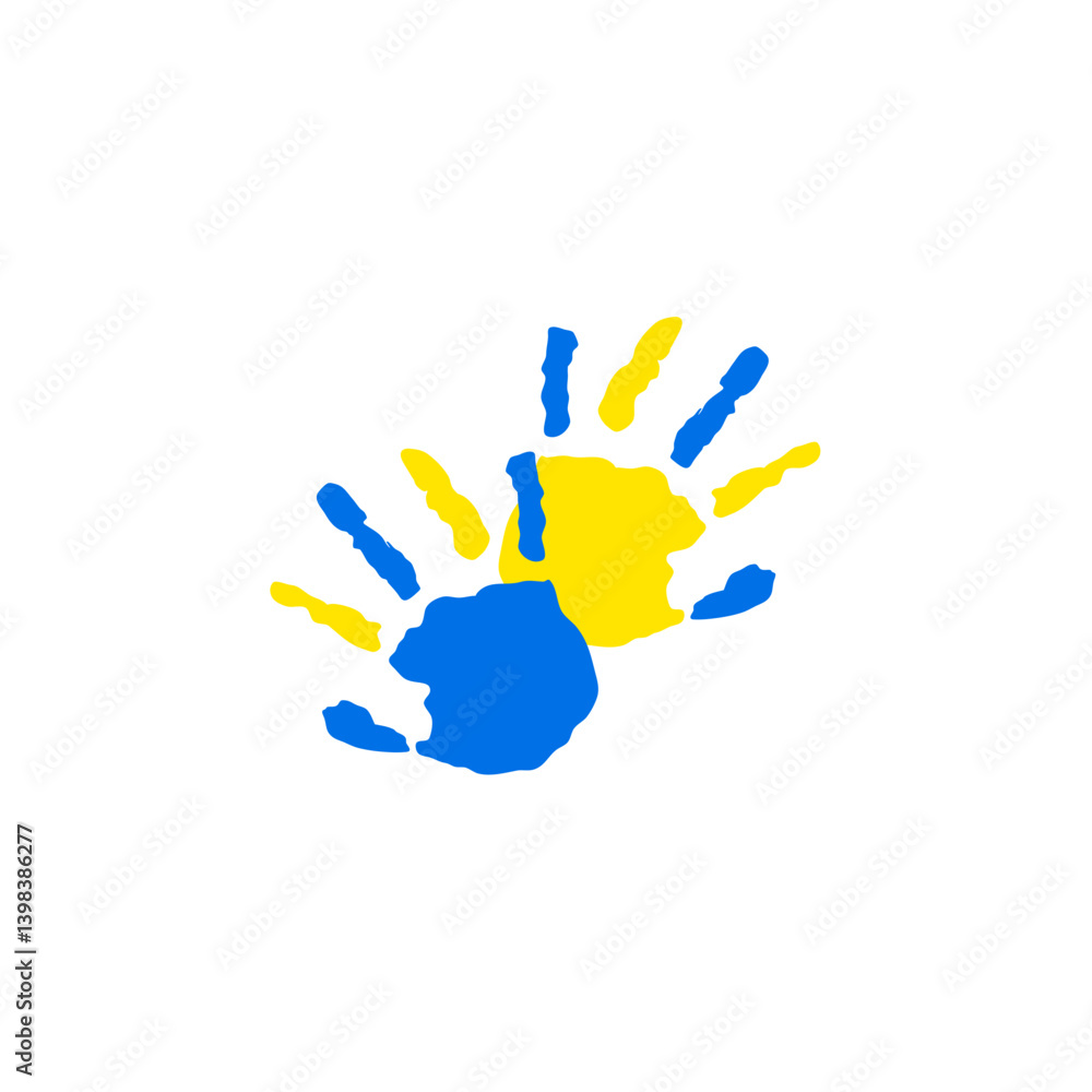 Fototapeta premium World Down Syndrome Awareness Month. Vector Illustration