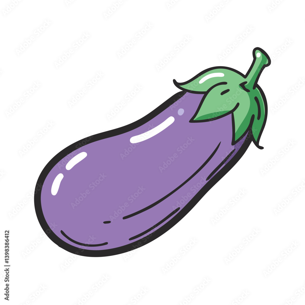 eggplant icon, eggplant vector illustration-simple illustration of eggplant, perfect for eggplant logos and icons eggplant icon, eggplant vector illustration-simple illustration of eggplant, perfect for eggplant logos and icons