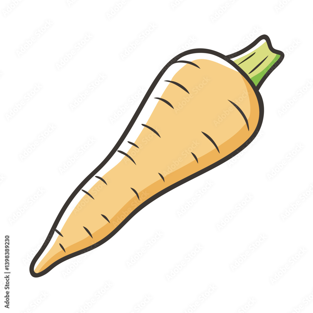 parsnip icon, parsnip vector illustration-simple illustration of parsnip, perfect for parsnip logos and icons parsnip icon, parsnip vector illustration-simple illustration of parsnip, perfect for parsnip logos and icons