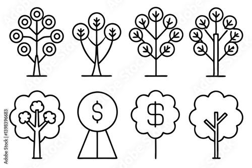 Money Tree Boosting Your Savings Effortlessly