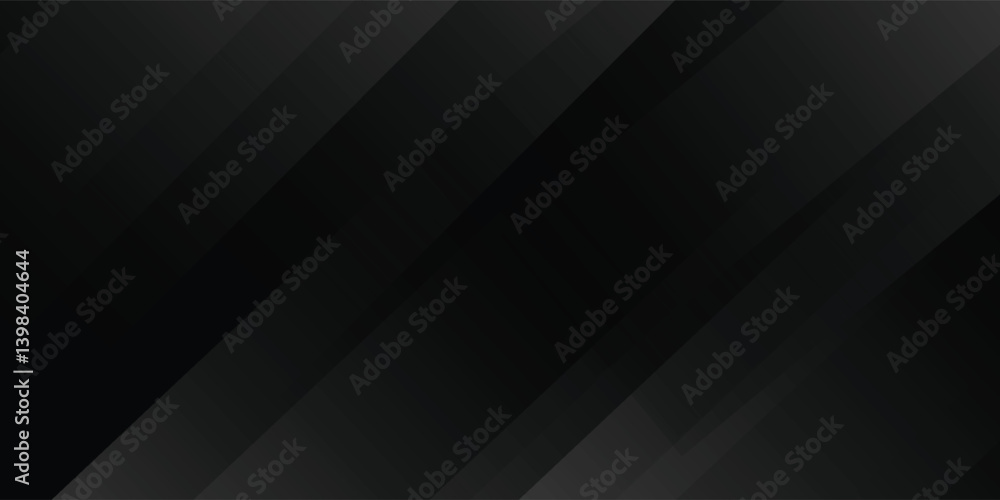 Obraz premium Black abstract background. Elegant dark diagonal shape elements. Modern luxury grey gradient graphic design vector eps10