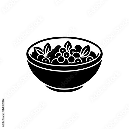 Delicious Greek Salad Icon Fresh Vegetable Feta Dish Symbol