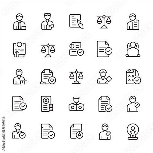 Growth, Strategy, and Leadership Icons for Corporate Designs