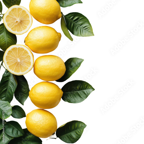 Wallpaper Mural Fresh lemons arrangement kitchen food photography natural light Torontodigital.ca