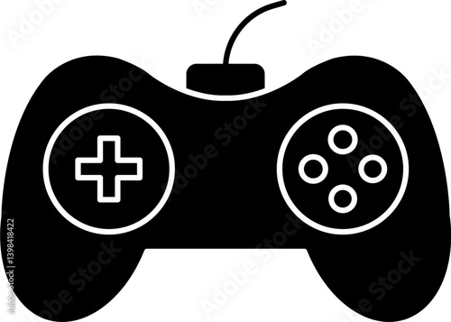 Game Controle icon stock vector illustration