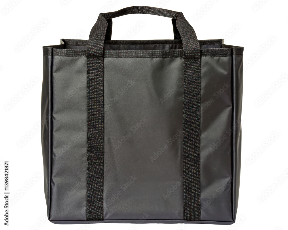 A reusable shopping bag for eco-friendly choices on a transparent background A reusable shopping bag for eco-friendly choices on a transparent background