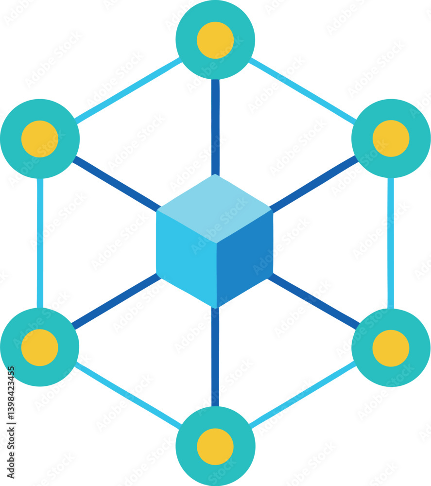 blockchain-technology-network-visualization
