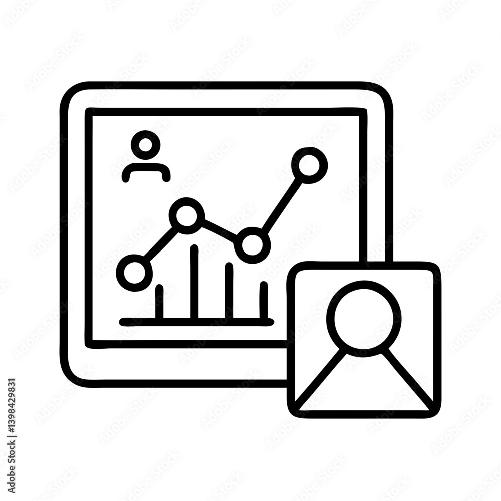 Analyzing data trends and user profiles for business growth and performance tracking online tool Analyzing data trends and user profiles for business growth and performance tracking online tool
